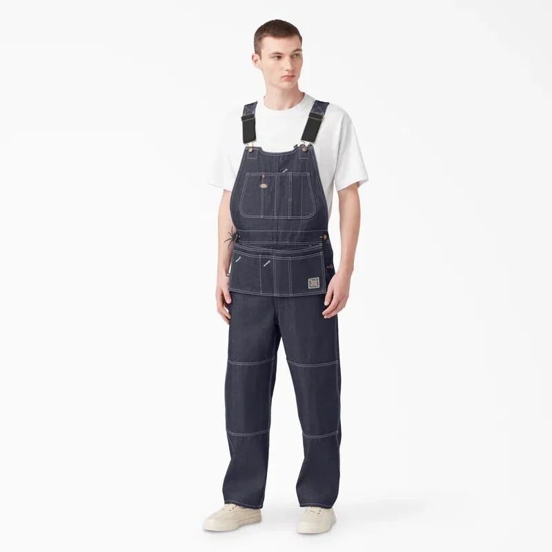 100 Year Denim Double Knee Bib Overalls 100 Year Denim Double Knee Bib Overalls