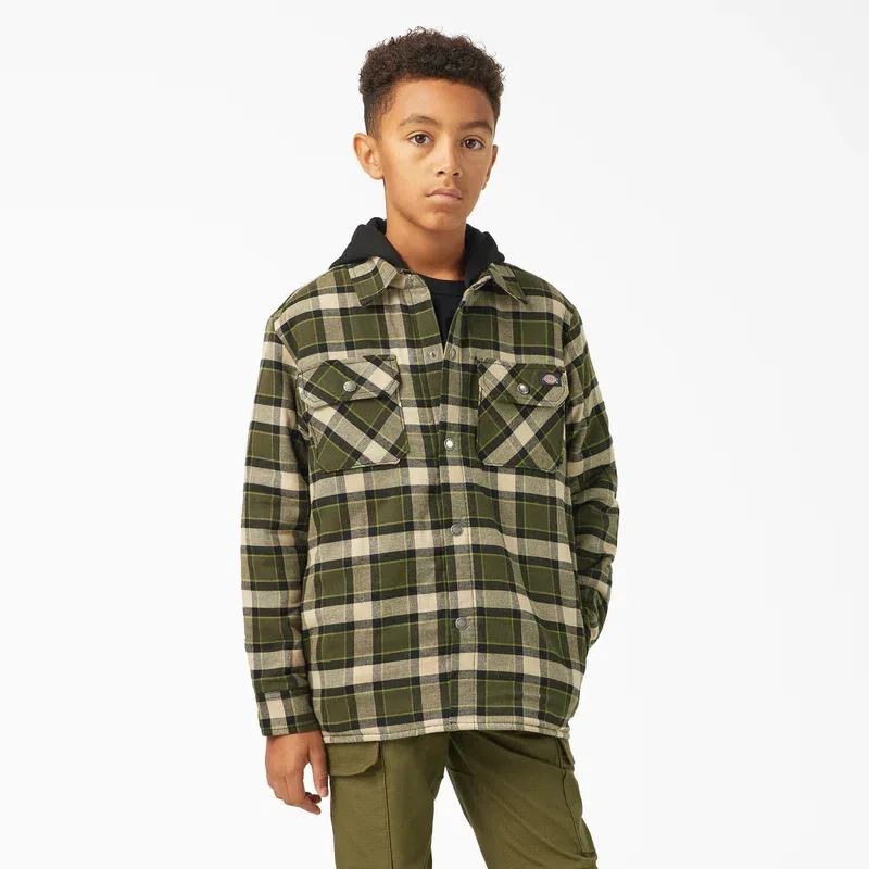 Boys’ Flannel Shirt Jacket Boys’ Flannel Shirt Jacket