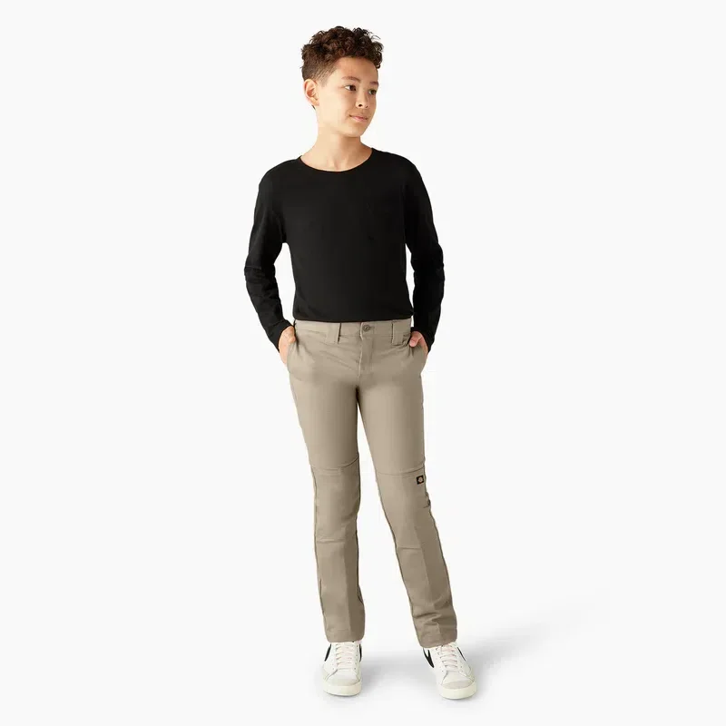 Boys’ Flex Skinny Fit Double Knee Pants, 4-20 Boys’ Flex Skinny Fit Double Knee Pants, 4-20