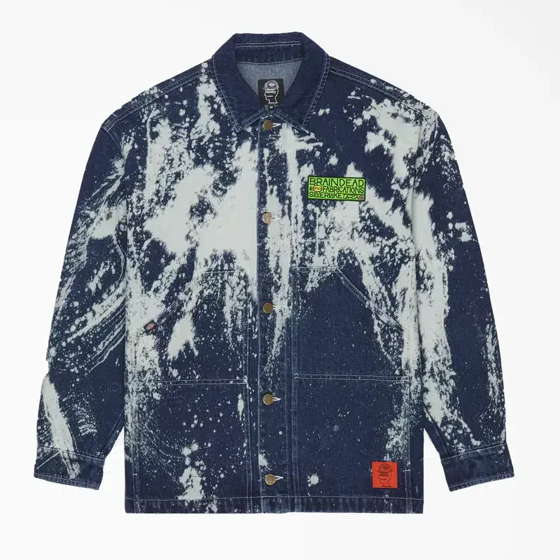 Brain Dead Bleached Denim Jacket Brain Dead Bleached Denim Jacket