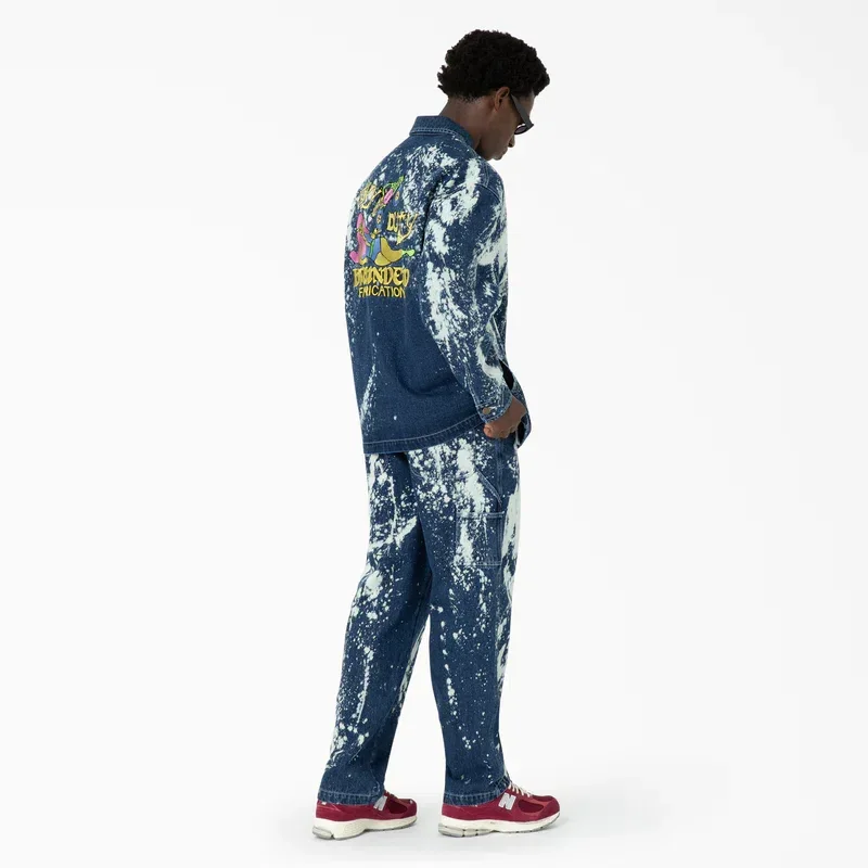 Brain Dead Bleached Denim Jacket Brain Dead Bleached Denim Jacket
