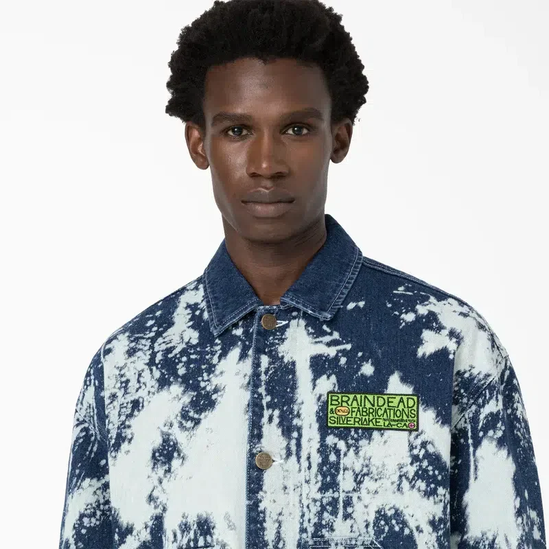 Brain Dead Bleached Denim Jacket Brain Dead Bleached Denim Jacket