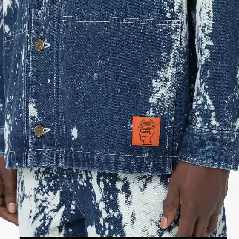 Brain Dead Bleached Denim Jacket Brain Dead Bleached Denim Jacket