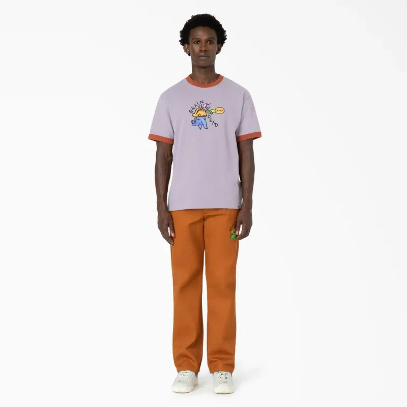 Brain Dead Embroidered T-Shirt Brain Dead Embroidered T-Shirt