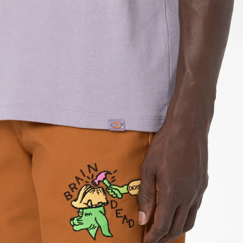 Brain Dead Embroidered T-Shirt Brain Dead Embroidered T-Shirt