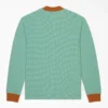 Brain Dead Embroidered Waffle Knit Sweater Brain Dead Embroidered Waffle Knit Sweater