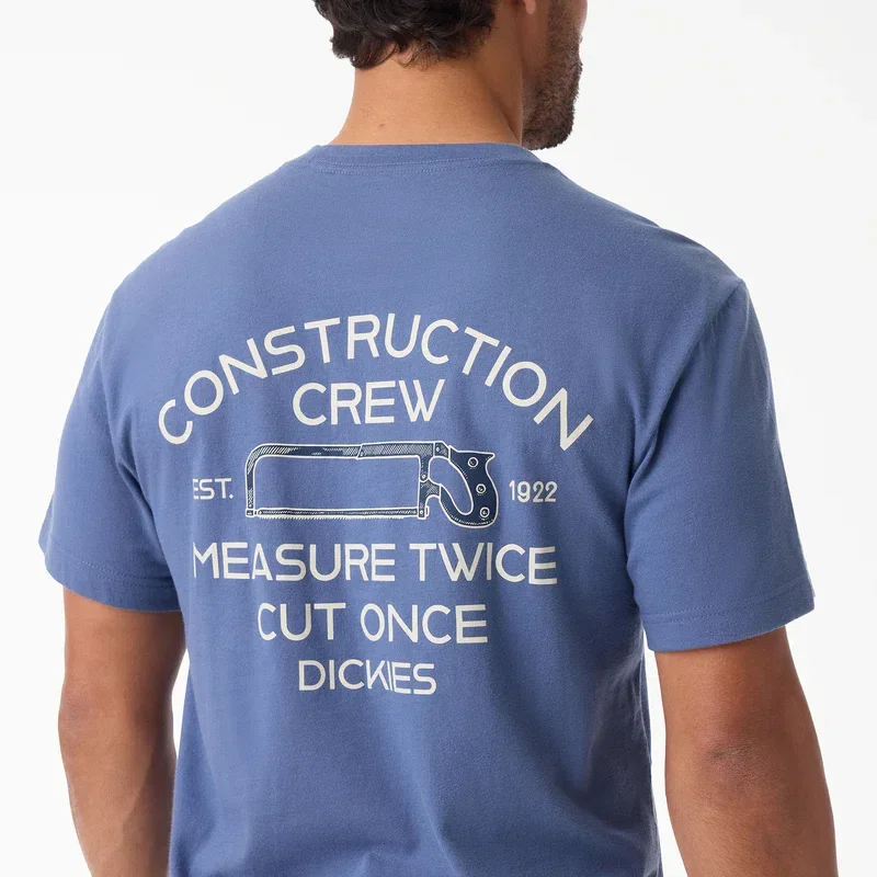 Construction Crew Short Sleeve Graphic T-Shirt Construction Crew Short Sleeve Graphic T-Shirt
