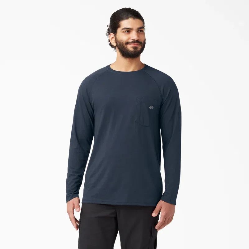 Cooling Long Sleeve Pocket T-Shirt Cooling Long Sleeve Pocket T-Shirt