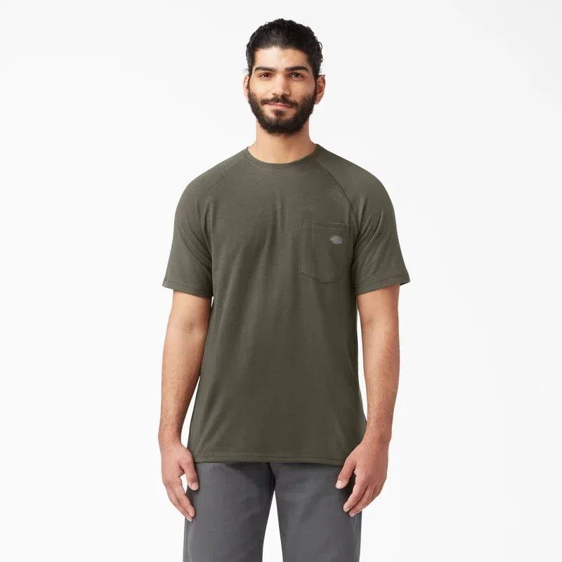 Cooling Short Sleeve Pocket T-Shirt Cooling Short Sleeve Pocket T-Shirt