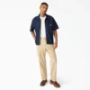 Denim Short Sleeve Button-Up Shirt Denim Short Sleeve Button-Up Shirt