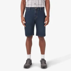 Denim Utility Shorts, 11″