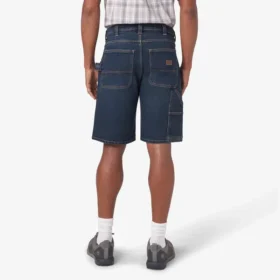 Denim Utility Shorts, 11″