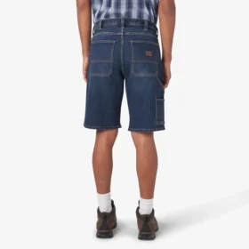 Denim Utility Shorts, 11″