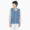 Denim Zip Front Vest Denim Zip Front Vest