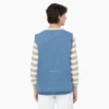 Denim Zip Front Vest Denim Zip Front Vest