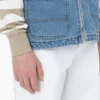 Denim Zip Front Vest Denim Zip Front Vest