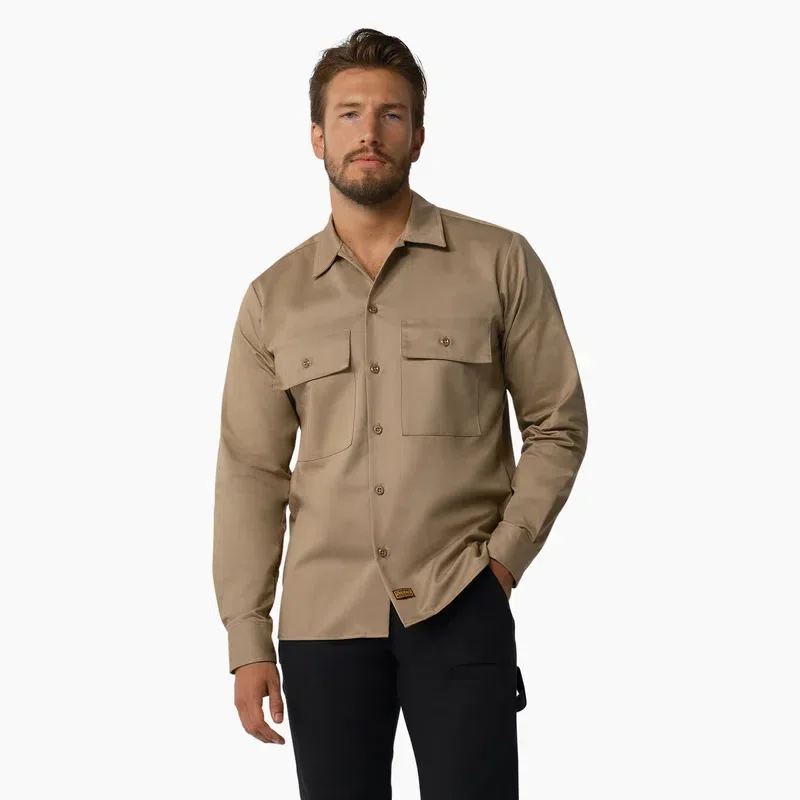 Dickies 1922 Premium Twill Long Sleeve Shirt Dickies 1922 Premium Twill Long Sleeve Shirt