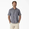 Dickies 1922 Short Sleeve Striped Chambray Shirt Dickies 1922 Short Sleeve Striped Chambray Shirt