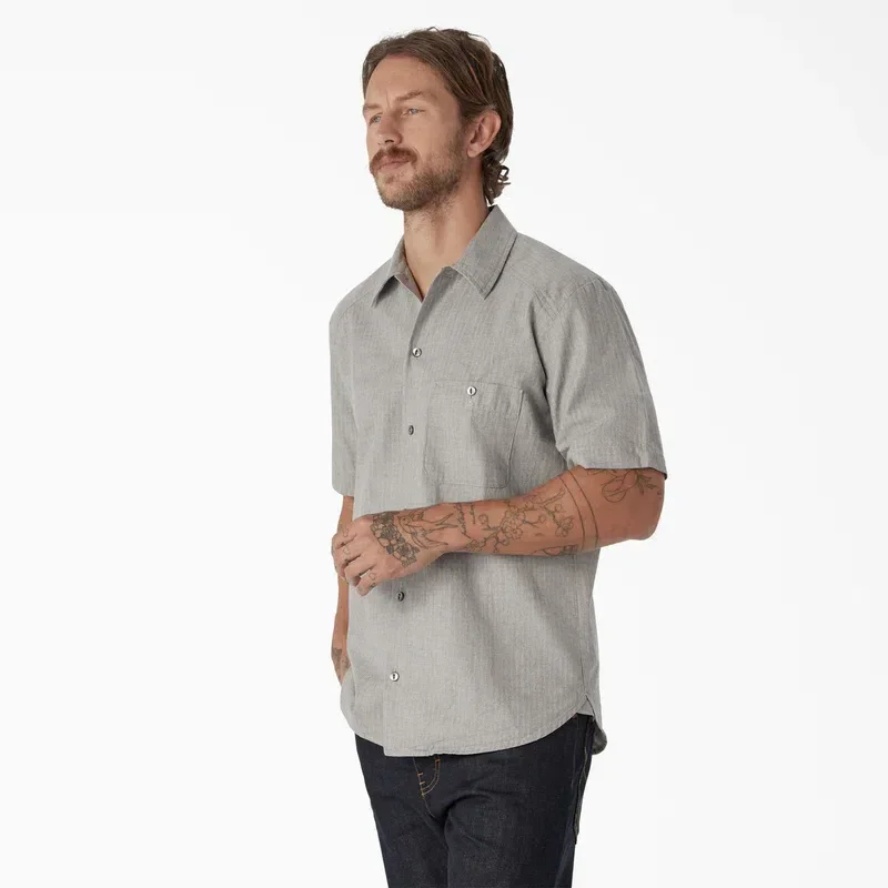 Dickies 1922 Short Sleeve Textured Weave Shirt Dickies 1922 Short Sleeve Textured Weave Shirt