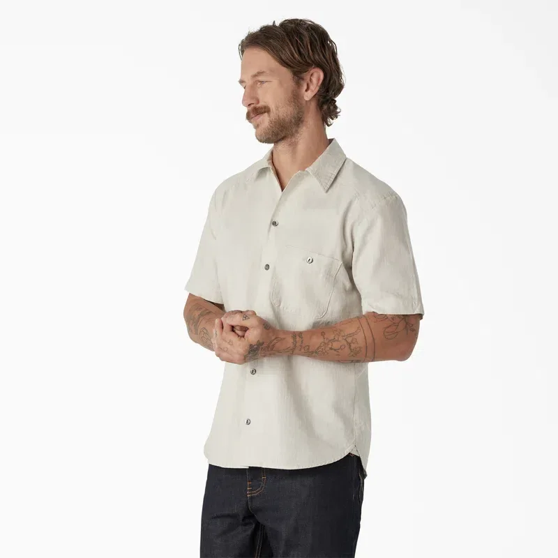 Dickies 1922 Short Sleeve Textured Weave Shirt Dickies 1922 Short Sleeve Textured Weave Shirt