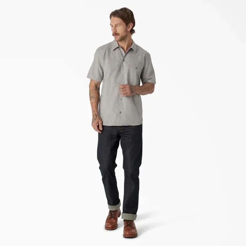 Dickies 1922 Short Sleeve Textured Weave Shirt Dickies 1922 Short Sleeve Textured Weave Shirt