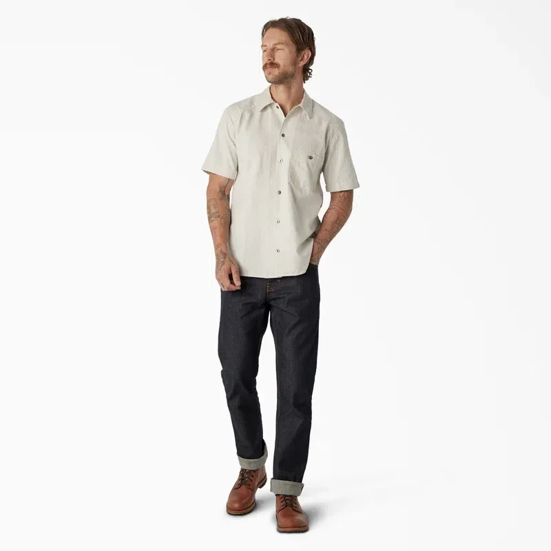 Dickies 1922 Short Sleeve Textured Weave Shirt Dickies 1922 Short Sleeve Textured Weave Shirt