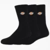 Dickies Embroidered Crew Socks, Size 6-12, 3-Pack Dickies Embroidered Crew Socks, Size 6-12, 3-Pack