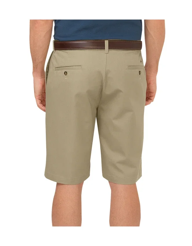 Dickies Khaki 10″ Regular Fit Flat Front Shorts Dickies Khaki 10″ Regular Fit Flat Front Shorts