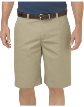 Dickies Khaki 10″ Relaxed Fit Comfort Waist Shorts