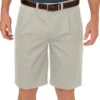 Dickies Khaki 10″ Relaxed Fit Pleated Front Short