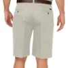 Dickies Khaki 10″ Relaxed Fit Pleated Front Short