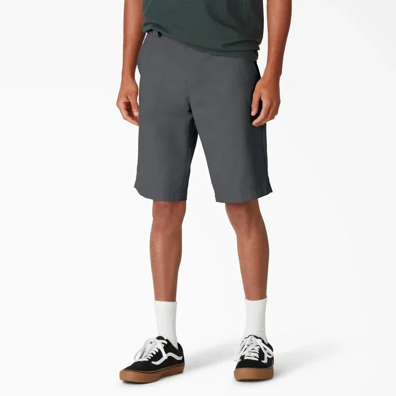 Dickies Skateboarding Flex Slim Fit Shorts, 11″ Dickies Skateboarding Flex Slim Fit Shorts, 11″