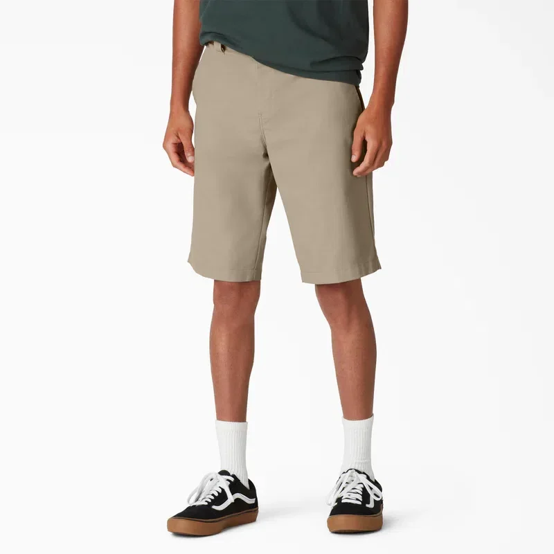 Dickies Skateboarding Flex Slim Fit Shorts, 11″ Dickies Skateboarding Flex Slim Fit Shorts, 11″