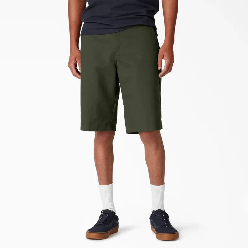 Dickies Skateboarding Flex Slim Fit Shorts, 11″ Dickies Skateboarding Flex Slim Fit Shorts, 11″