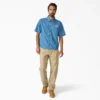 Dickies X Harley-Davidson® Boxy Fit Chambray Embroidered Work Shirt Dickies X Harley-Davidson® Boxy Fit Chambray Embroidered Work Shirt