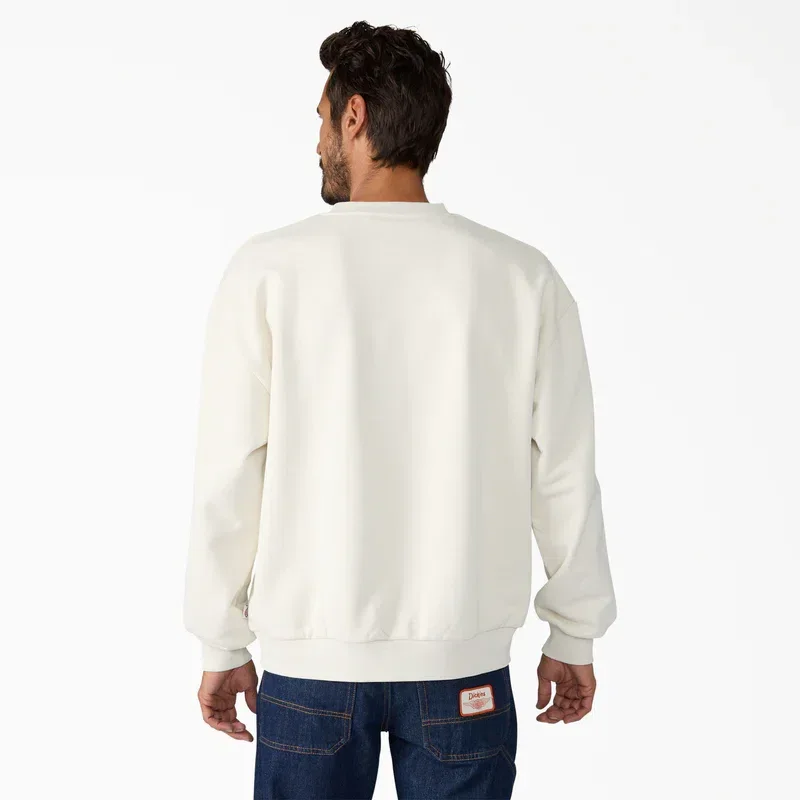 Dickies X Harley-Davidson® Boxy Fit Embroidered Crewneck Sweatshirt Dickies X Harley-Davidson® Boxy Fit Embroidered Crewneck Sweatshirt
