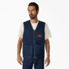 Dickies X Harley-Davidson® Denim Zip-Up Vest Dickies X Harley-Davidson® Denim Zip-Up Vest