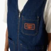 Dickies X Harley-Davidson® Denim Zip-Up Vest Dickies X Harley-Davidson® Denim Zip-Up Vest