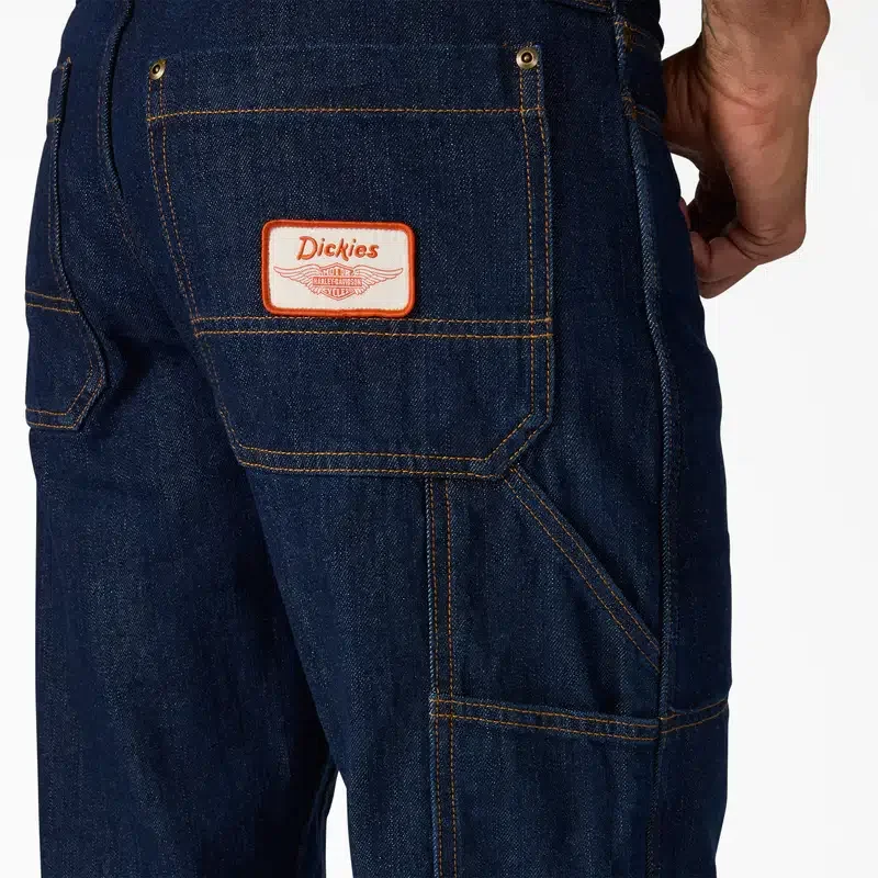 Dickies X Harley-Davidson® Double Knee Denim Carpenter Pant Dickies X Harley-Davidson® Double Knee Denim Carpenter Pant