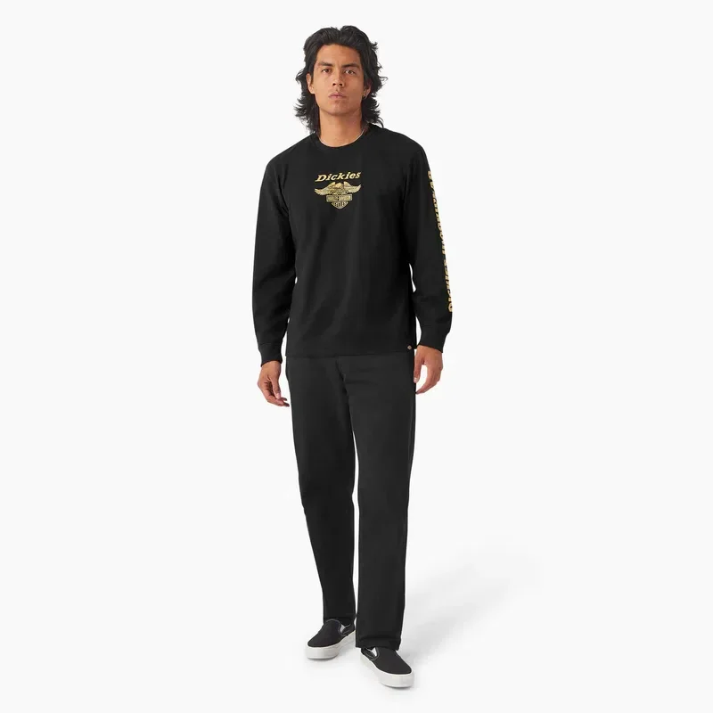 Dickies X Harley-Davidson Heavyweight Long Sleeve Eagle Tee Dickies X Harley-Davidson Heavyweight Long Sleeve Eagle Tee