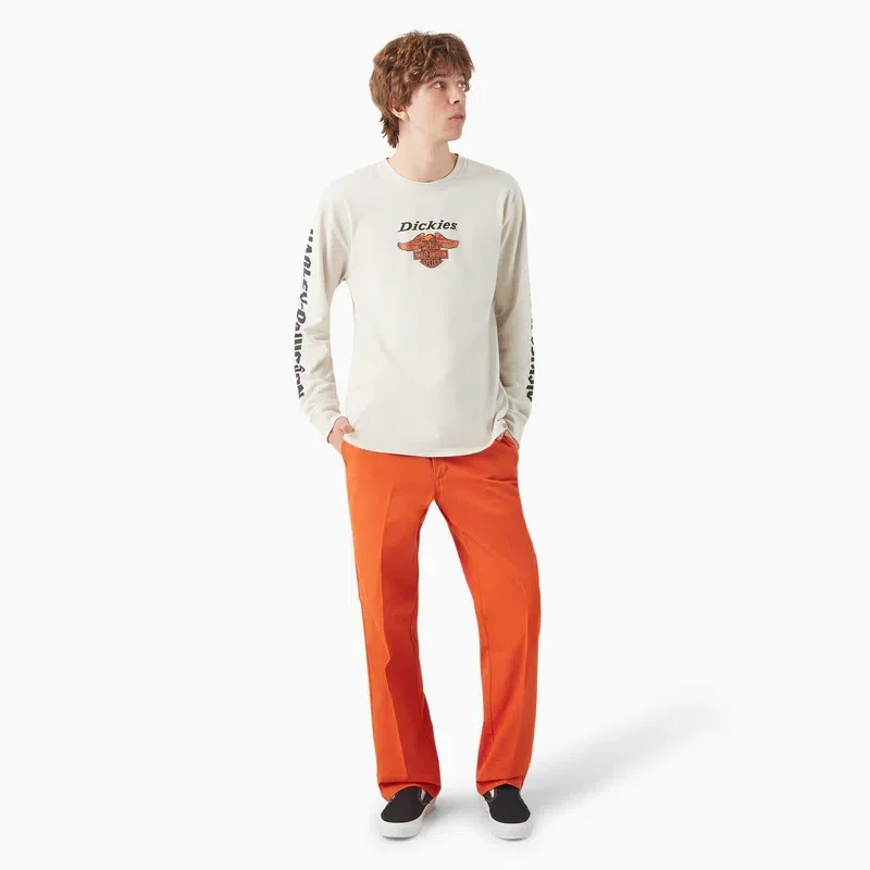 Dickies X Harley-Davidson Heavyweight Long Sleeve Eagle Tee Dickies X Harley-Davidson Heavyweight Long Sleeve Eagle Tee