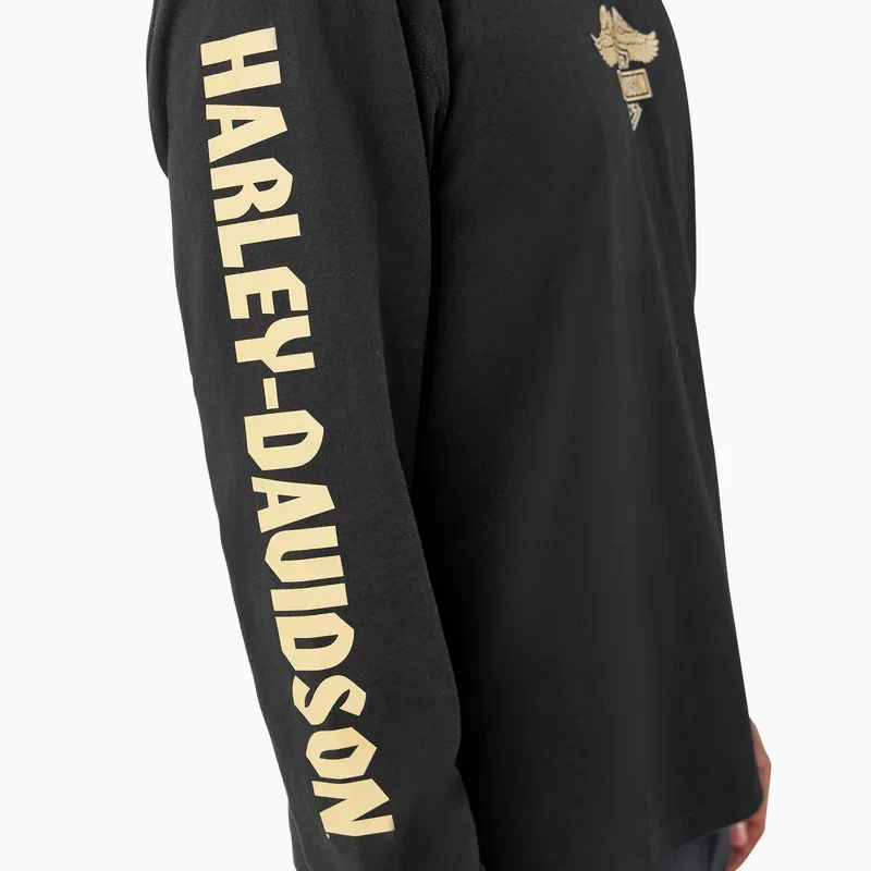 Dickies X Harley-Davidson Heavyweight Long Sleeve Eagle Tee Dickies X Harley-Davidson Heavyweight Long Sleeve Eagle Tee
