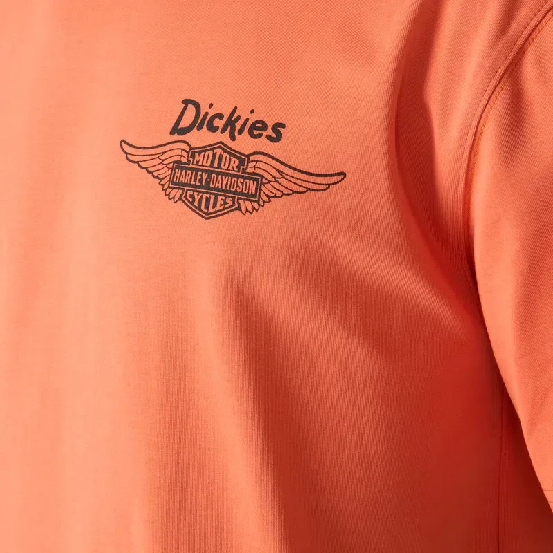 Dickies X Harley-Davidson® Vintage Wash Cowboy Graphic T-Shirt Dickies X Harley-Davidson® Vintage Wash Cowboy Graphic T-Shirt