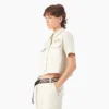 Dickies X Harley-Davidson Women’s Eagle Cropped Work Shirt Dickies X Harley-Davidson Women’s Eagle Cropped Work Shirt
