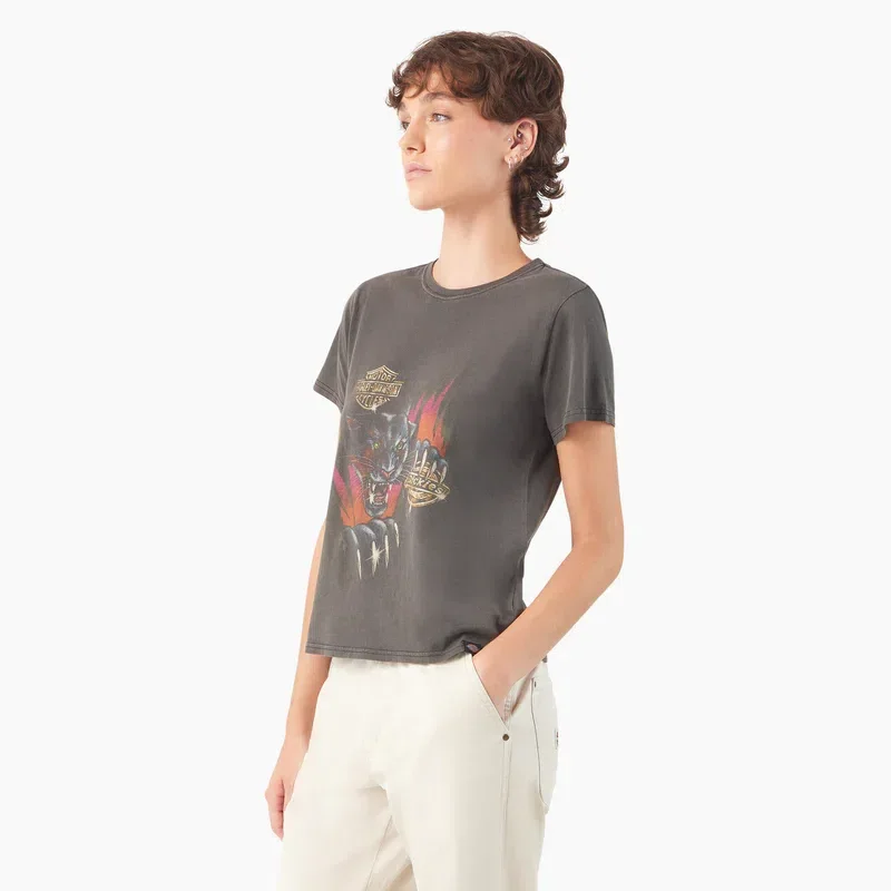 Dickies X Harley-Davidson Women’s Panther City T-Shirt Dickies X Harley-Davidson Women’s Panther City T-Shirt