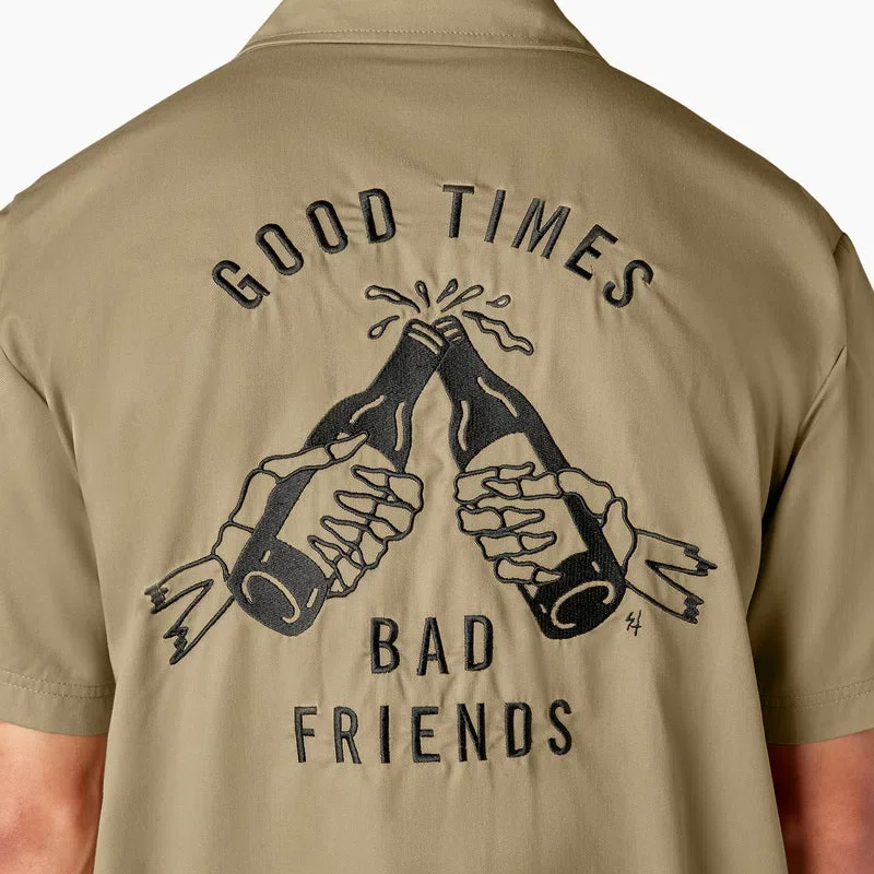 Dickies X Lurking Class Good Times Work Shirt Dickies X Lurking Class Good Times Work Shirt