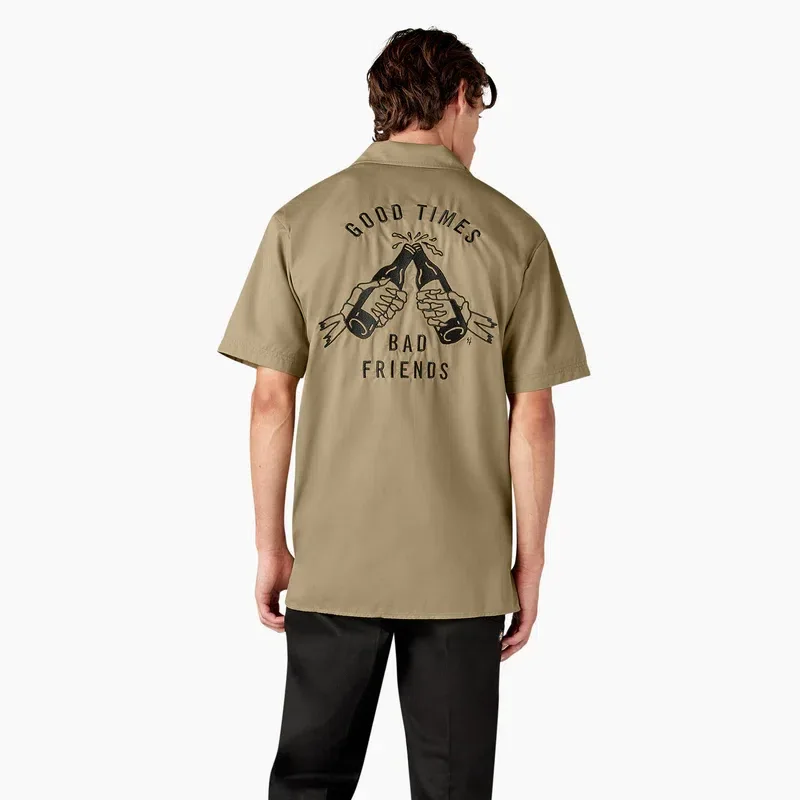 Dickies X Lurking Class Good Times Work Shirt Dickies X Lurking Class Good Times Work Shirt