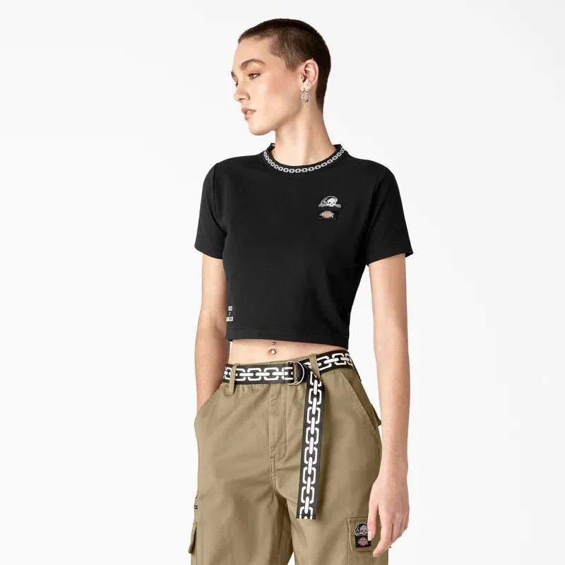 Dickies X Lurking Class Women’s Cropped T-Shirt Dickies X Lurking Class Women’s Cropped T-Shirt