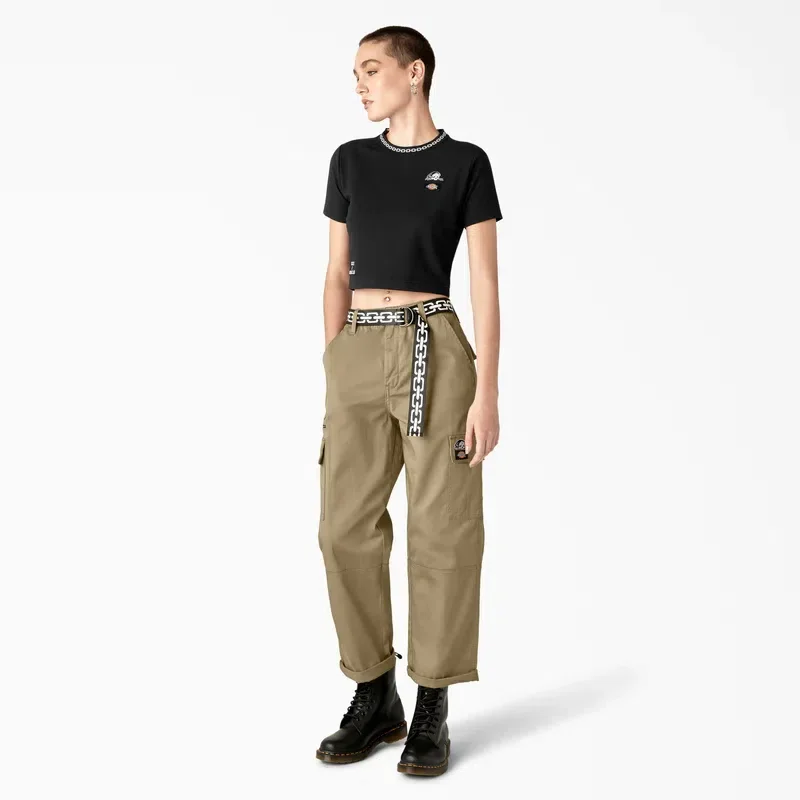 Dickies X Lurking Class Women’s Cropped T-Shirt Dickies X Lurking Class Women’s Cropped T-Shirt