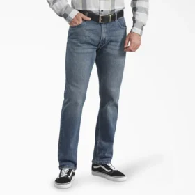 Dickies X-Series Regular Fit Straight Leg 5-Pocket Denim Jeans